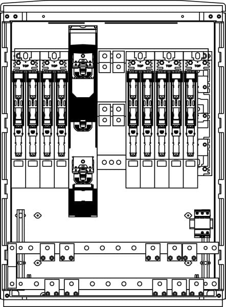 ELSTA - FHSK Cu 400L+8x160L ÜA(3)B/C 785/1080 Wiener Netze