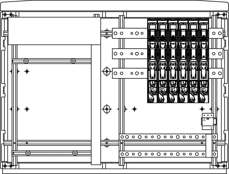 ELSTA - KHS/Tr.AK - Cu 5x160L ÜA(3)B/C 1115/850 Wiener Netze