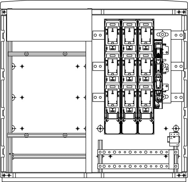 ELSTA - KHS/Tr.AK Cu 3x250L ÜA(3)B/C 1115/1080 Wiener Netze