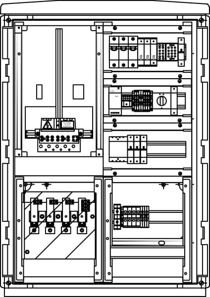 ELSTA - FZNV F/1 K NV2 SBGA 1x16A Netz NÖ