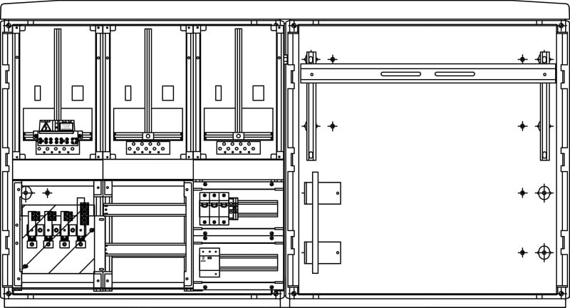 ELSTA - FZ F G1/S3 K (T/N/RE) ÜA(3)B/C (Gas rechts) Netz NÖ