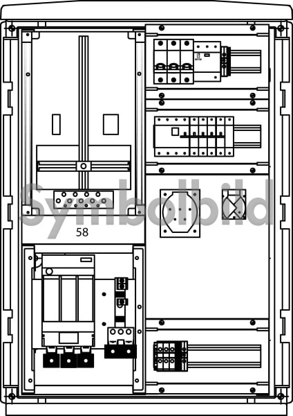 ELSTA - FZV-B F/1 CEE/Schuko ÜA(3)C Netz B