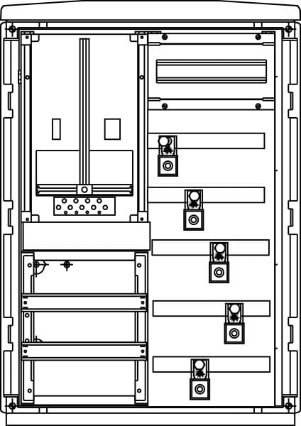 ELSTA - FZV-ST F/1 35/240 NV (12TE) STMK