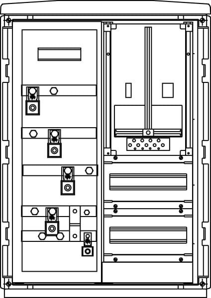 ELSTA - FZV-ST F/1 240/16 NV (24TE) STMK