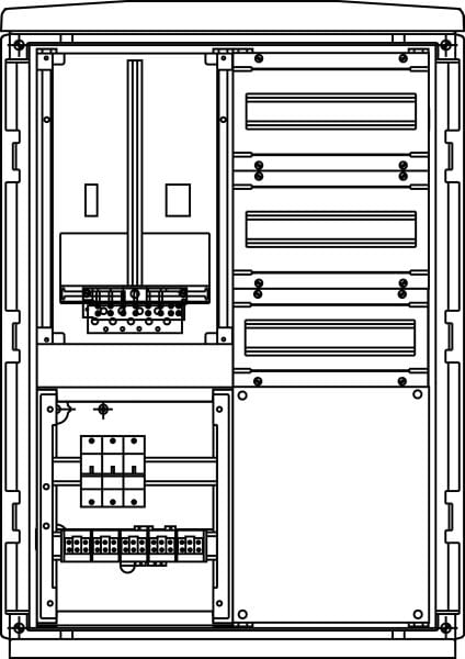 ELSTA - FZV-ST F/1 HLS25 ZS ZK NV (36TE/MPL) STMK