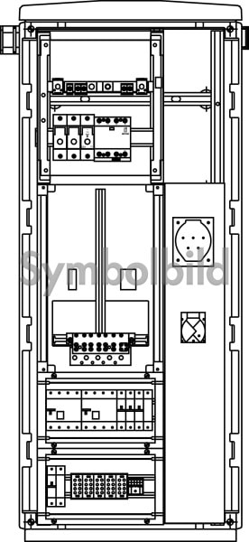 ELSTA - FHZS 1/1SN35 ÜA(3+1)B/C RK CEE16/2Schuko Wiener Netze