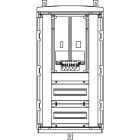 ELSTA - KHZS 1 NV2 unten (24TE) 440/850 AP Wiener Netze