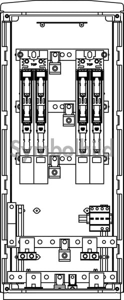ELSTA - EHV F3/1 1080 Cu/EV240 3x160L/PR ABD/G