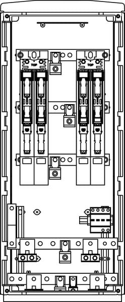 ELSTA - EHV F3/1 1080 Cu/EV240 3x160L/PR ÜA(4+0)B/C ABD/G