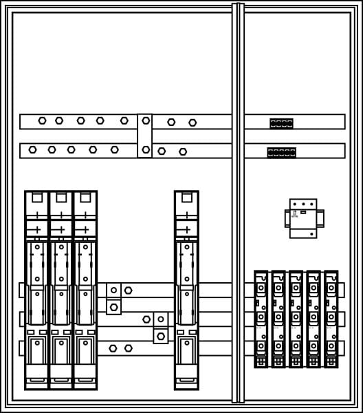 ELSTA - HVSK Cu 4x160L+4xSRN25 ÜA(3)B/C 750/850 Wiener Netze
