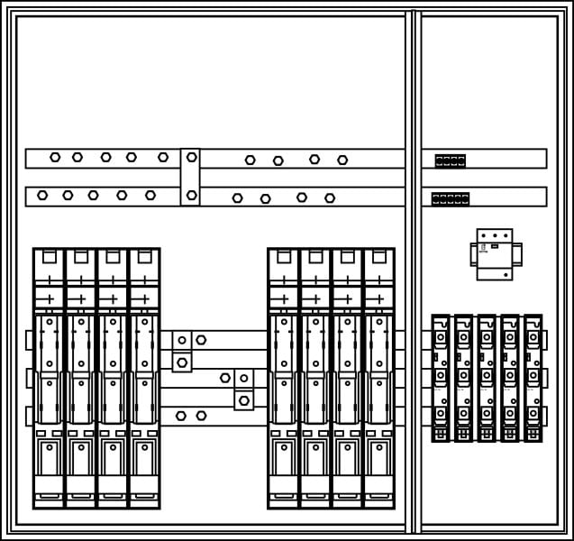ELSTA - HVSK Cu 8x160L+4xSRN25 ÜA(3)B/C 900/850 Wiener Netze