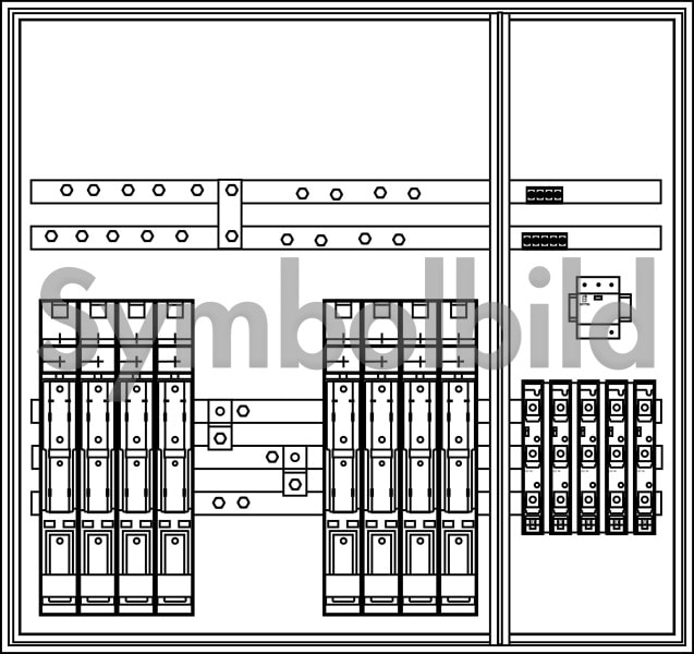 ELSTA - HVSK Cu 8x160L+4xSRN25 ÜA(3+1)B/C 900/850 Wiener Netze