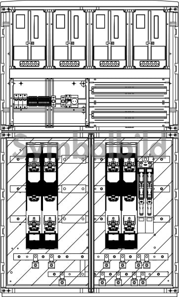 ELSTA - Messwandler MW F 400A-HV 2x400ELK - 2x400L Netz B