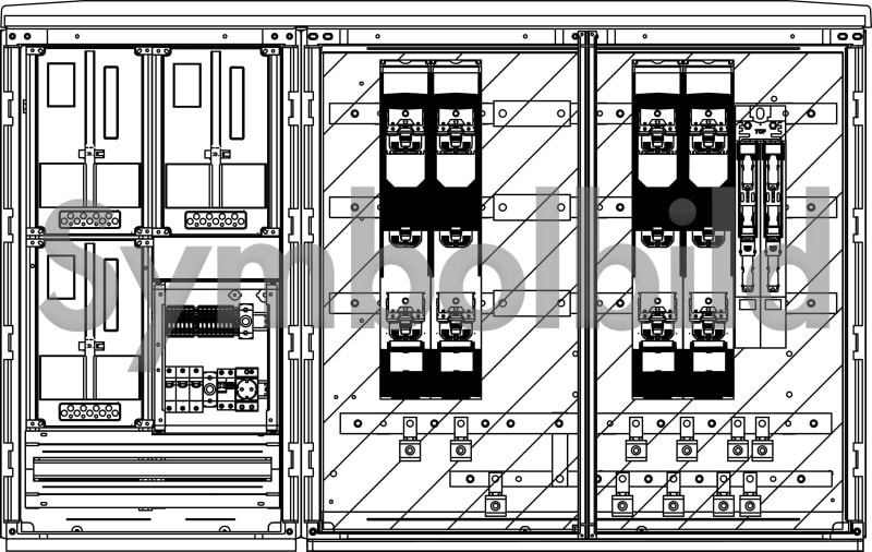 ELSTA - Messwandler MW FN 400A-HV 2x400ELK - 2x400L Netz B