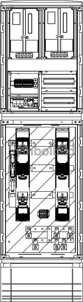 ELSTA - Messwandler MW I 150A-E 250EL - 2x160L Netz B