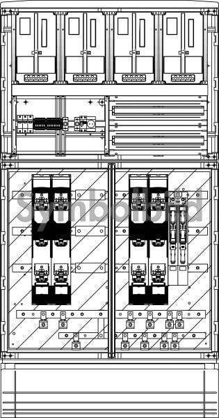 ELSTA - Messwandler MW I 400A-HV 2x400ELK - 2x400L Netz B
