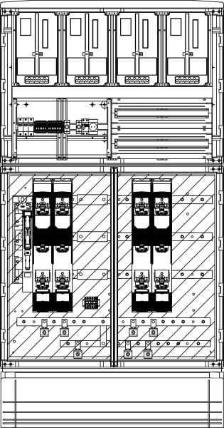 ELSTA - Messwandler MW I 400A-HV 2x400ELK/DM - 2x400L Netz B