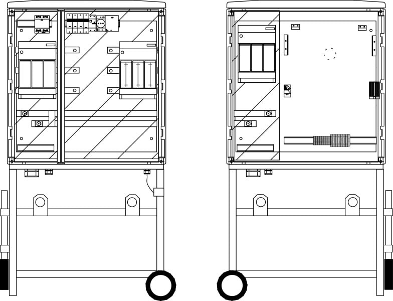 ELSTA - WMF/HSK 150A ÜA(3+1)B/C 250T AFT Mobil-R (fahrbar) Wiener Netze