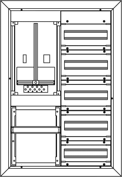 ELSTA - ZVR-N-1Z-B-5GF rechts (leer) PR Netz NÖ