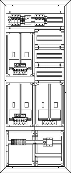 ELSTA - ZVR-N-2NT-B-1GF oben-3GF rechts (HKL-2xD02-Schütz-ÜA(3)B/C) PR NÖ