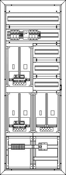 ELSTA - ZVR-N-2NT-B-2GF oben-3GF rechts (HKL-2xD02-Schütz-ÜA(3)B/C) PR NÖ
