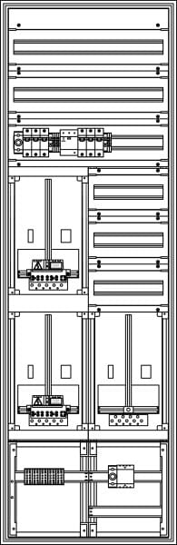 ELSTA - ZV-N-2NT-B-3GF oben-3GF rechts (HKL-2xD02-Schütz-ÜA(3)B/C)Netz NÖ
