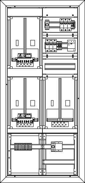 ELSTA - ZVR-N-2NT-B-3GF rechts (HKL-2xD02-Schütz-ÜA(3)B/C) PR Netz NÖ