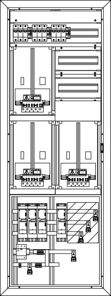ELSTA - ZVR-N-3Z-B-1GF oben-2GF rechts (NH000-D02-ÜA(3)B/C) PR Netz NÖ
