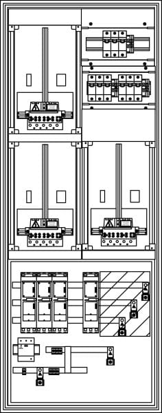 ELSTA - ZV-N-3Z-B-2GF rechts (NH000-D02-ÜA(3)B/C) Netz NÖ