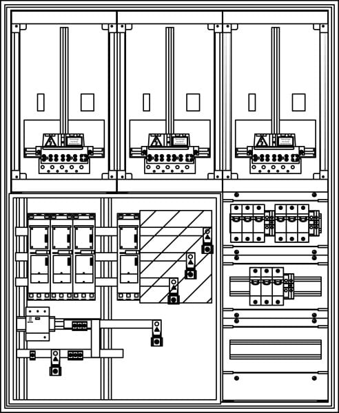 ELSTA - ZV-N-3Z-C-3GF rechts (NH000-D02-ÜA(3)B/C) Netz NÖ