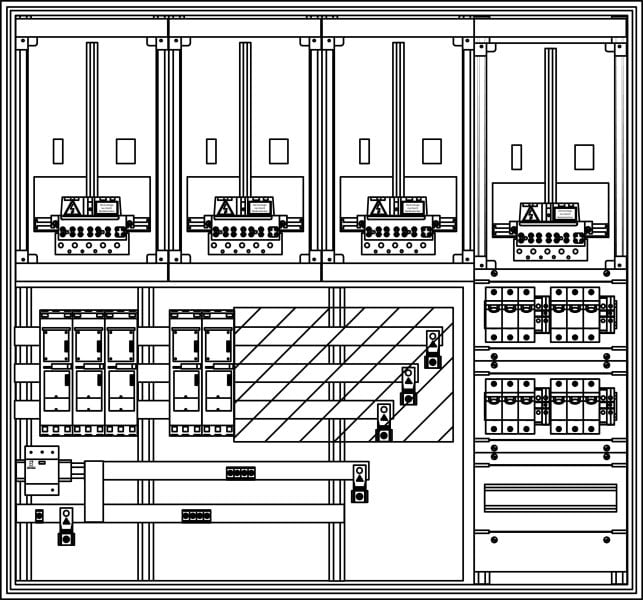 ELSTA - ZV-N-4Z-D-3GF rechts (NH000-D02-ÜA(3)B/C) Netz NÖ