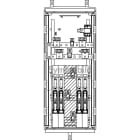 ELSTA - Vorzählerkasten VZK A3/1 1080 Cu/EV240 3x160L ZAO BB Netz NÖ