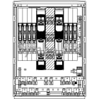 ELSTA - Vorzählerkasten VZK F5 1080 Cu/DV240 10x160L B1 Netz B