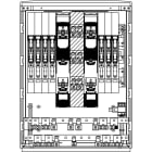 ELSTA - Vorzählerkasten VZK F5 1080 Cu/DV240 2x400L 6x160L ÜA(3)B/C BB Netz NÖ