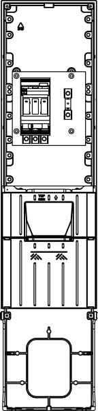 ELSTA - Verteilersäule KÜK 160T (100/3) K Netz NÖ