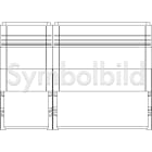 ELSTA - Sockelkombi S4S X0-S6S X2 1200/320 (S4HS-S6HS) AS/ST/SC RAL7032