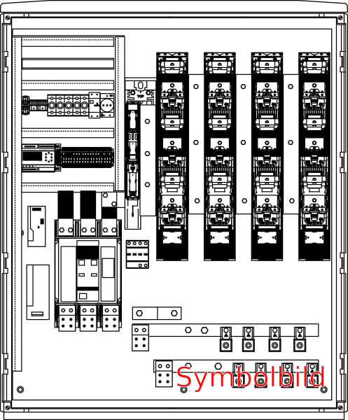 ELSTA - ACS F6 1350/320 2x250L+4x160L-LS800MA-FRT(ABB) ÜA(4+0)B/C AT