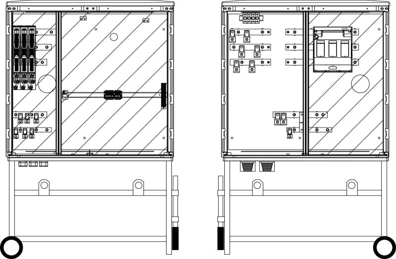 ELSTA - MW F-Mobil 300A-HV DV240 630T(NZHS) - 3x160L Netz NÖ