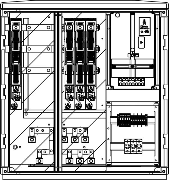 ELSTA - MW FK 100A-HV 160EL - 3x160L STMK