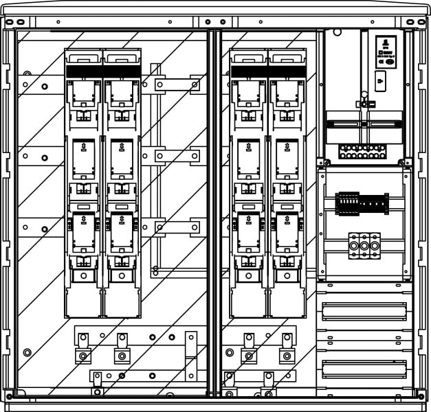 ELSTA - MW FK 300A-HV 2x400ELK - 2x400LK STMK