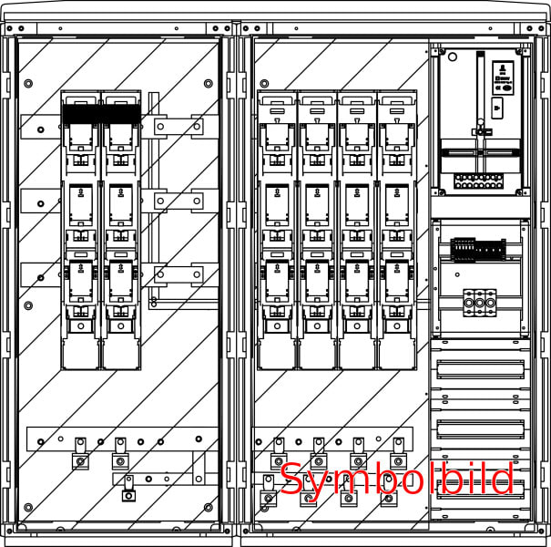 ELSTA - MW FK 600A-HV 2x630ELK - 3x400L ÜA(3)B/C STMK