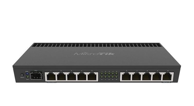 MIKROTIK - RouterBOARD 10x Gigabit, 1x SFP+, Rackmount