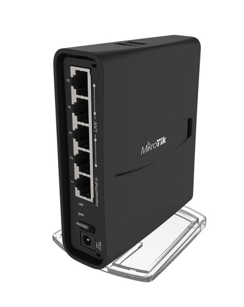 MIKROTIK - home AC Access Point hAP ac² 2.4/5 GHz 5x Gigabit Tower Case