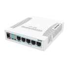 MIKROTIK - Desktop Gigabit Switch 5x10/100/1000 1xSFP PoE-In managed