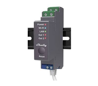 SHELLY - Shelly · Hutschiene · Pro 2 · Relais · max. 25A · WLAN