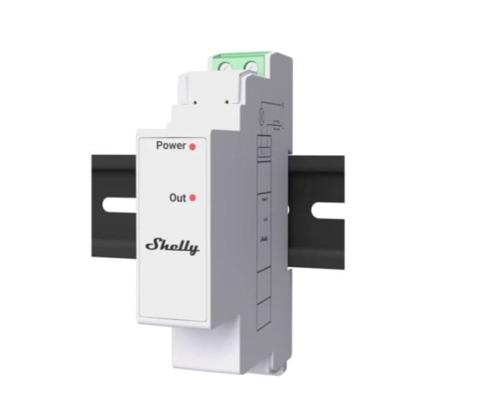 SHELLY - Shelly · Hutschiene Zubehör · Pro 3EM Switch Add-on
