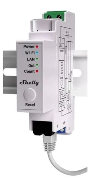 SHELLY - Shelly · Hutschiene · Pro EM 50A · Stromzähler · WLAN