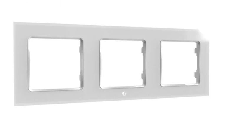 SHELLY - Shelly · Unterputz Zubehör · Wall Frame 3 · Weiß