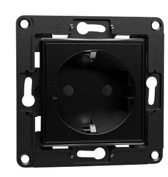SHELLY - Shelly · Unterputz Zubehör · Wall Socket EU · Schwarz
