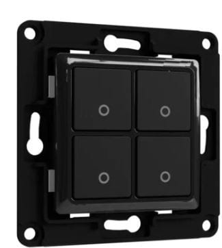 SHELLY - Shelly · Unterputz Zubehör · Wall Switch 4 · Wandtaster